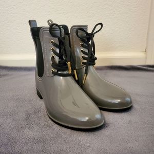 Women's Chelsea Lace Up Rain Boots